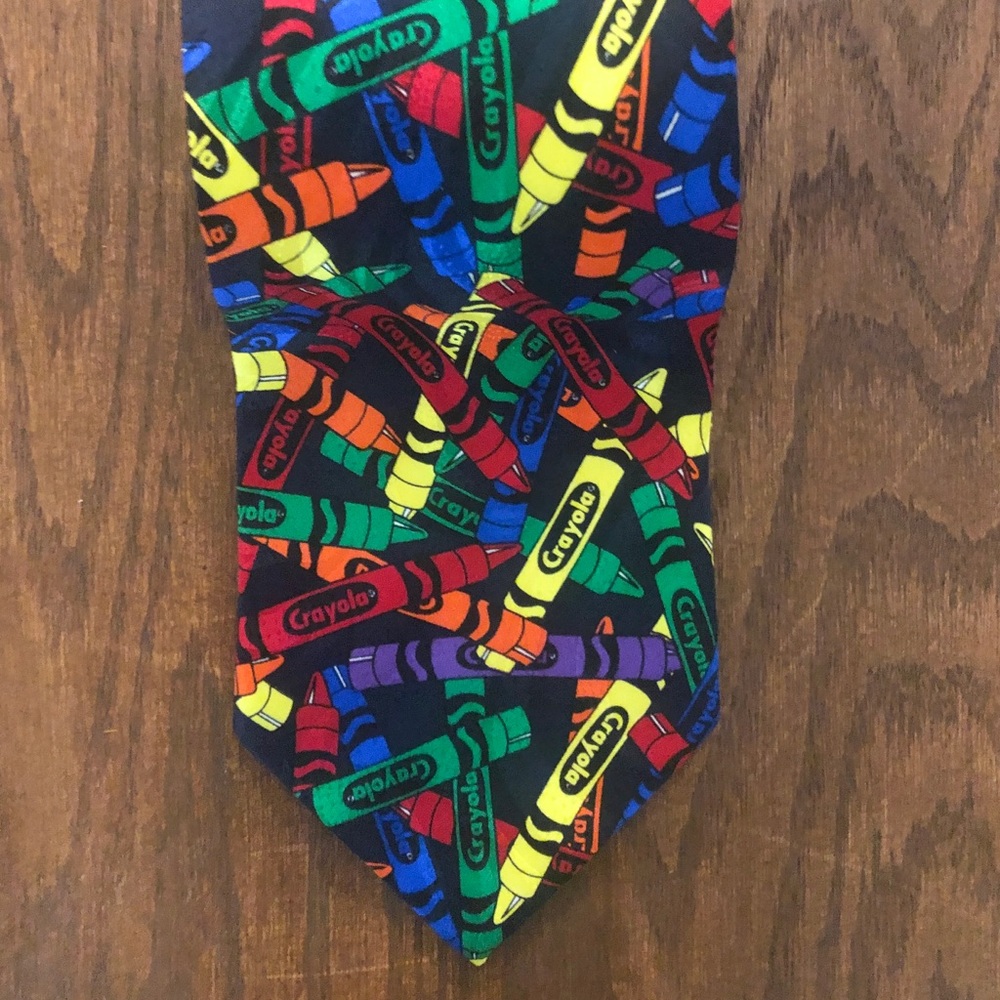 BINNEY & SMITH CRAYOLA Crayon Tie 1998